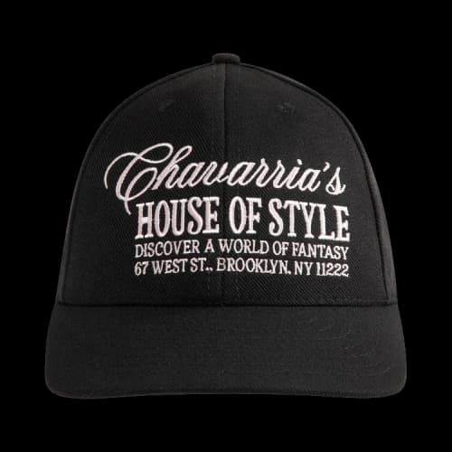 Willy Chavarria House Of Style Cap 'Black Beauty'