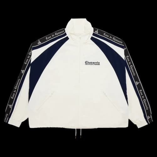 Willy Chavarria Casa De Chavarria Tape Jacket 'Black/White'