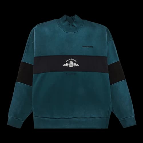 Willy Chavarria Casa De Chavarria Crewneck Sweater 'Green'