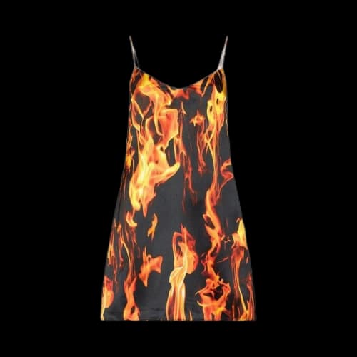 Vetements Fire Slip Dress 'Fire'