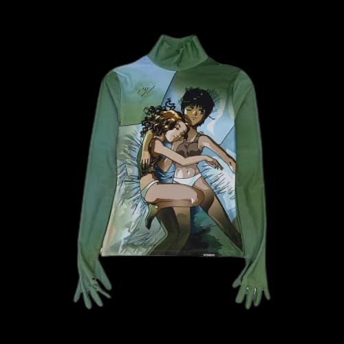 Vetements Anime Mini Dress 'Green'