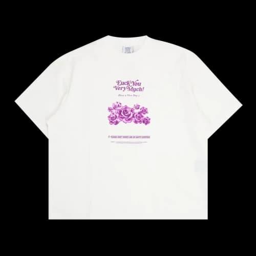 Vetements Fuck You Very Much T-Shirt 'White'