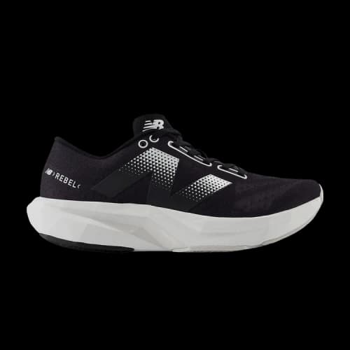 New Balance FuelCell Rebel v4 Wide 'Black White Grey Matter' (Women's)