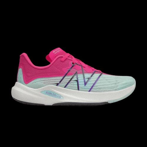 New Balance FuelCell Rebel v2 Wide 'Pale Blue Pink Glow' (Women's)