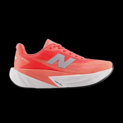 New Balance Fuelcell Rebel v5 Wide 'White Orange' (Women's)