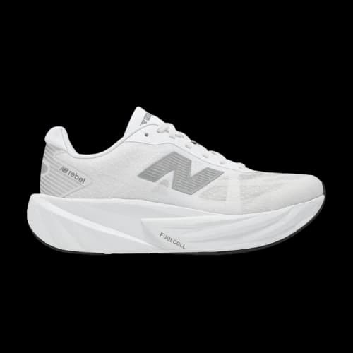 New Balance Fuelcell Rebel v5 Wide 'White Silver' (Women's)