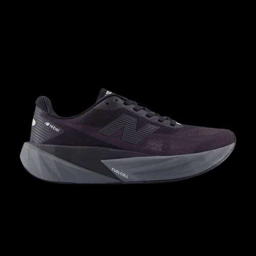 New Balance Fuelcell Rebel V5 D Wide 'Black Castlerock Black Cement' (Women's)