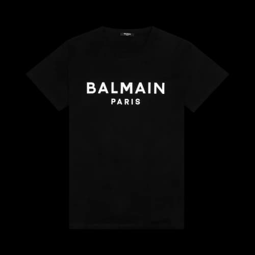 Balmain Printed T-Shirt 'Noir/Blanc'