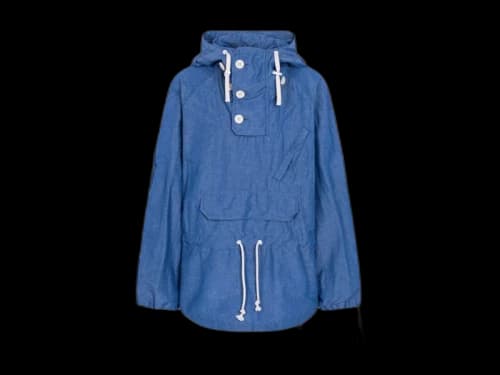 Junya Watanabe x Roy Lichtenstein Cotton Linen Cloth Printed String Jacket Blue