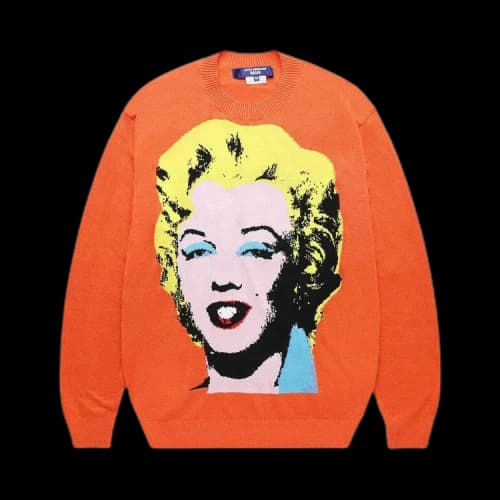 Junya Watanabe Pop Art Sweater 'Orange'