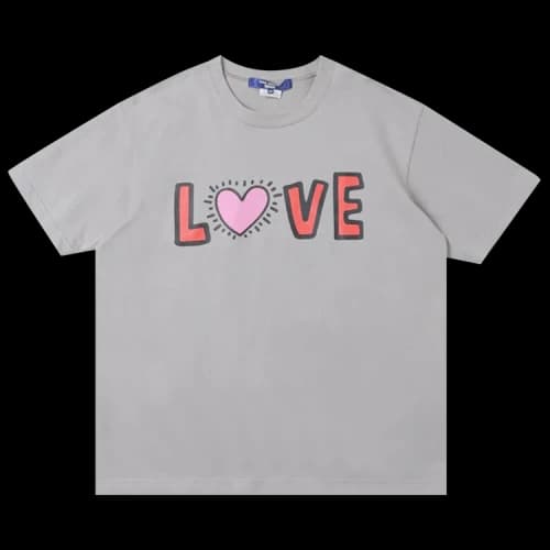Junya Watanabe Keith Haring Love T-Shirt 'Grey'