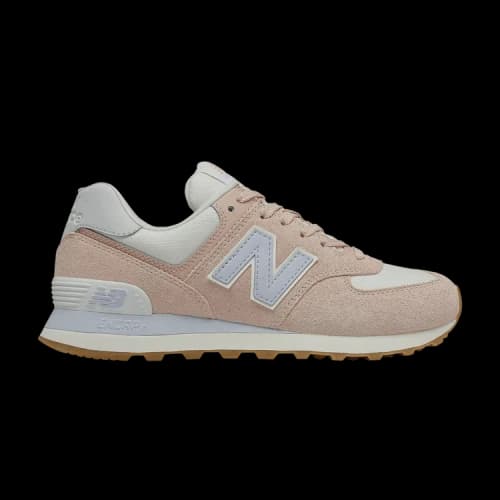 New Balance 574 Tencel Rose Water Sea Salt (Wide) (Women's)