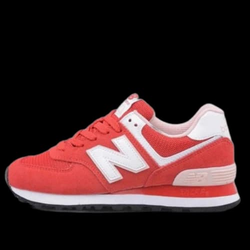 New Balance 574 Coral Red (Women's)