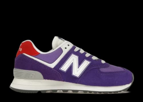 New Balance 574 Purple White Red (Women's)