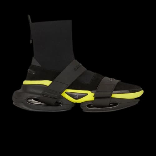 Balmain B-Bold High 'Black Yellow'
