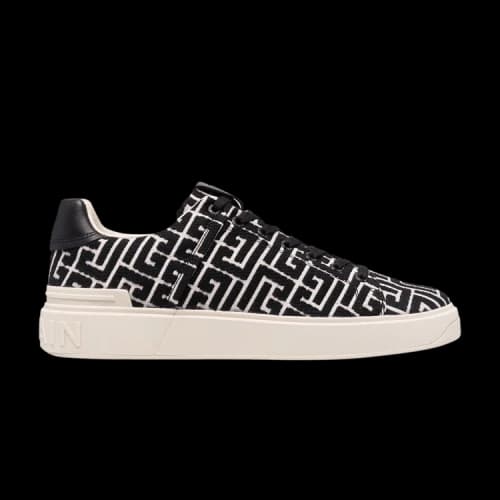 Balmain B-Court 'Black Monogram'