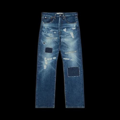 Junya Watanabe MAN Distressed Selvedge Denim 'Indigo'