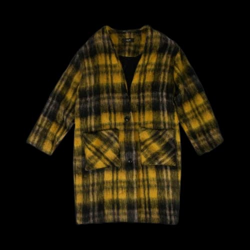 Amiri Mohair Cardigan 'Yellow'