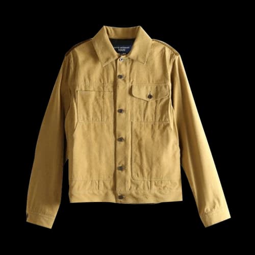 Junya Watanabe Button-Front Utility Jacket 'Beige/Grey/Brown'