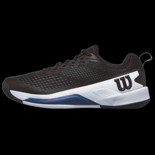 Wilson RUSH PRO 4.5 Abrasion Resistant Low top Tennis Shoes Men's Black White