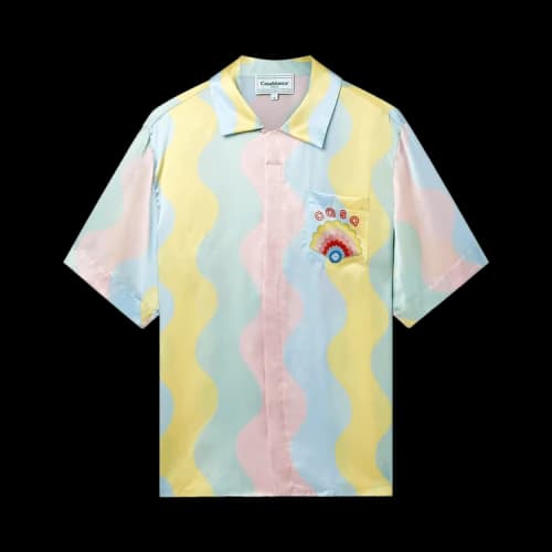 Casablanca Casa Shell Wave Shirt 'Multicolor'
