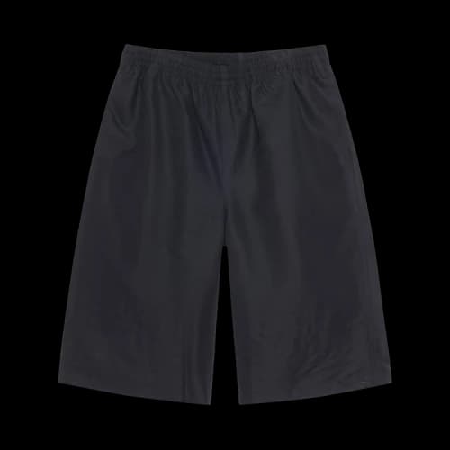 Stussy x Our Legacy Work Shop Tall Laguna Short 'Black Wool'