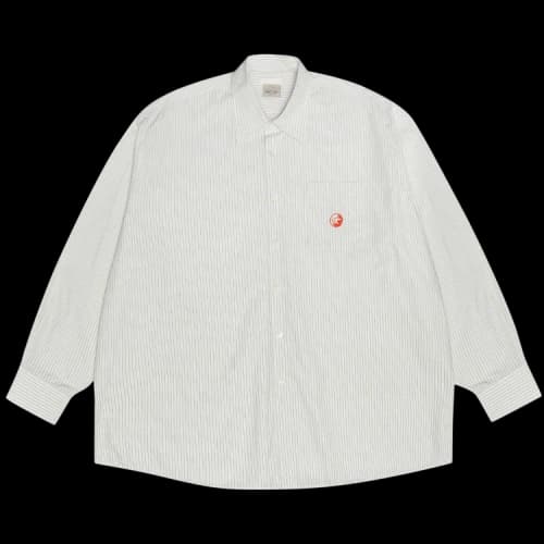 Stussy x Our Legacy Work Shop Borrowed Shirt 'White Business Stripe'