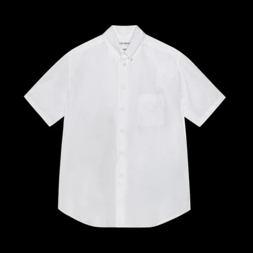 Stussy x Our Legacy Work Shop Borrowed Short-Sleeve Shirt 'White'