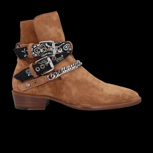 Amiri Bandana Buckle Boot 'Brown Black' (Women's)
