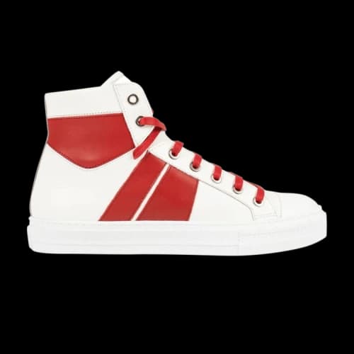 Amiri Sunset Leather 'White Red' (Women's)