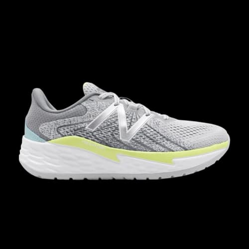 New Balance Fresh Foam Evare Wide 'Grey Yellow Silver' (Women's)