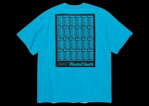 Wasted Youth Budweiser T-Shirt (2023) Blue