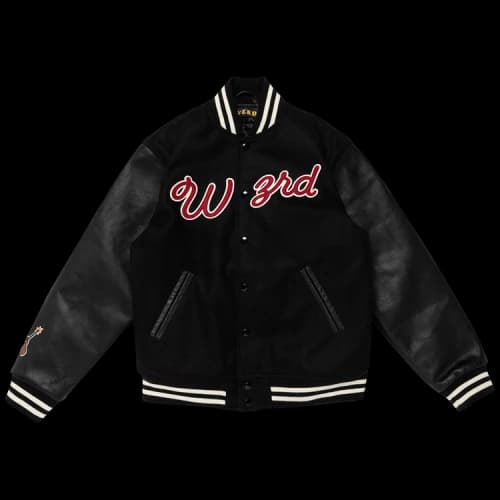 Human Made x Kid Cudi Varsity Jacket 'Black'