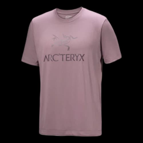 Arc'Teryx Arc'Word Logo T-Shirt 'Purple'