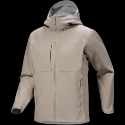 Arc'teryx Gamma MX Hoodie Shell Jacket Black Sapphire/Soul