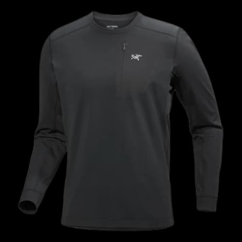 Arc'Teryx Rho LT Crew Neck T-Shirt 'Black'