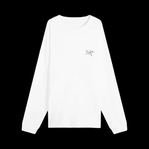 Arc'teryx Kragg Cotton Long-Sleeve 'White Light/Black'
