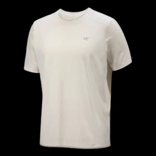 Arc'Teryx Cormac Crew Neck T-Shirt SS 'Cream White'