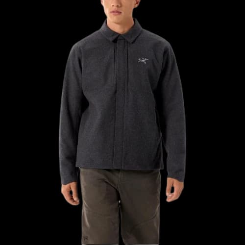 Arc'teryx Sawyer Wool Overshirt Tatsu Heather