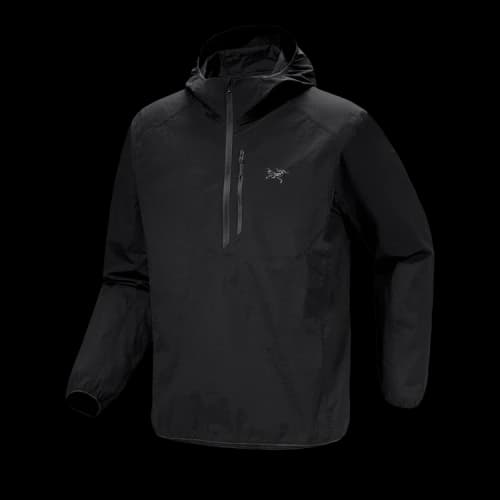 Arc'teryx Ossa 1/2 Zip Hoodie 'Black'