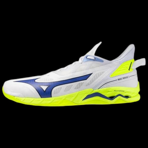 Mizuno WAVE MIRAGE 5 Support Rebound Support Rebound Soccer Shoes Unisex White Yellow