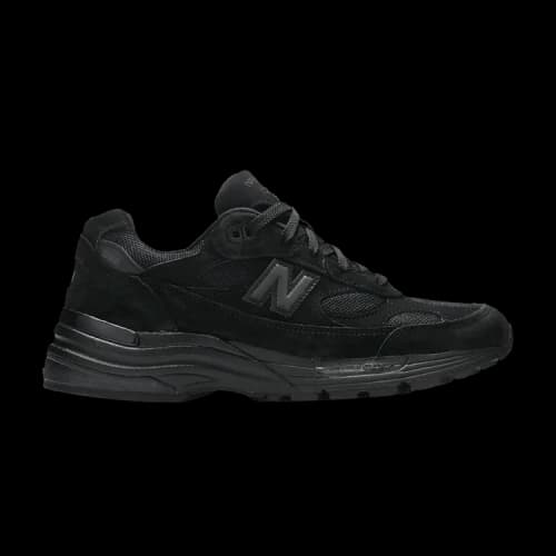 New Balance 992 Made in USA 'Triple Black' Factory Second