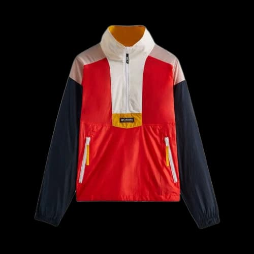 Kith For Columbia Riptide Windbreaker 'Red Hibiscus'