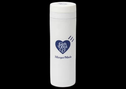 Human Made x Girls Don't Cry GDC White Day Thermo Stainless Bottle (500ml) White