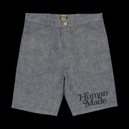Human Made Work Shorts 'Navy'