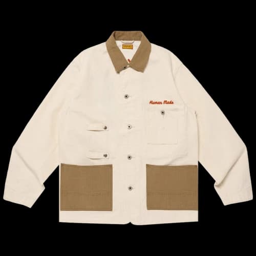 Human Made x Pokemon Made Coverall Jacket 'White'