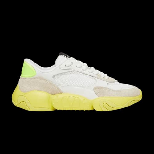 Valentino Bubbleback 'White Neo Yellow'