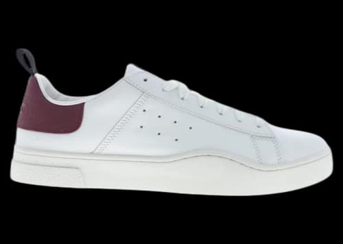 Diesel S-Clever Low White Tawny Red