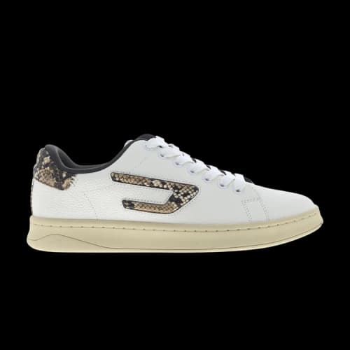 Diesel S-Athene Low Pinecone Pebble Bright White (Women's)