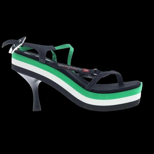 Diesel D-Haway Heeled Sandals Black (Women's)